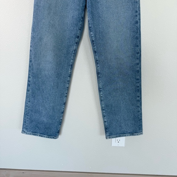 PAIGE Serena Boyfriend Straight Leg Jean Leela Distressed Denim Women’s Size 28 - Picture 5 of 13